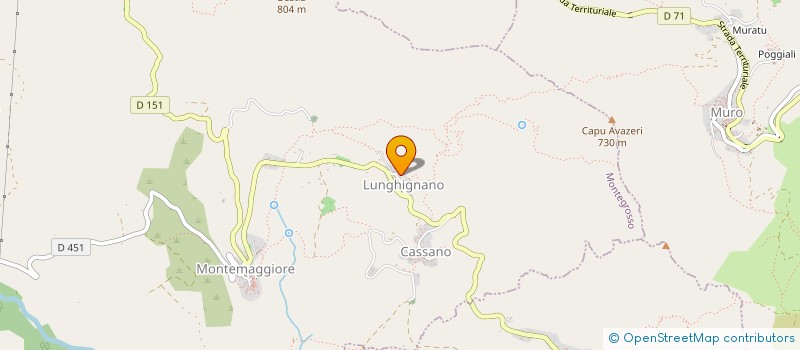 localisation de l'entreprise SBULECA MARE à CALENZANA