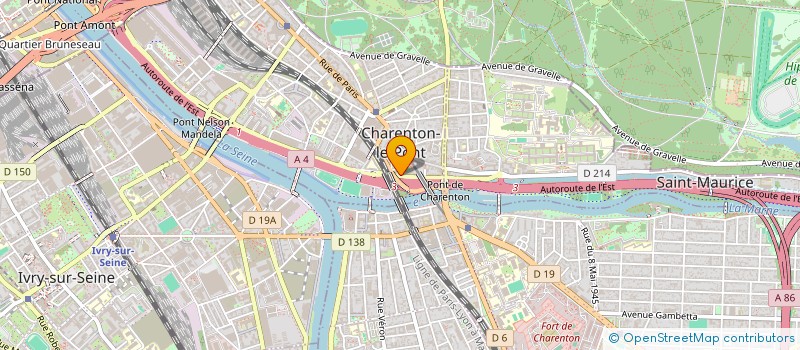 localisation de l'entreprise SBW TRANSPORT PRESTIGE  CHARENTON-LE-PONT