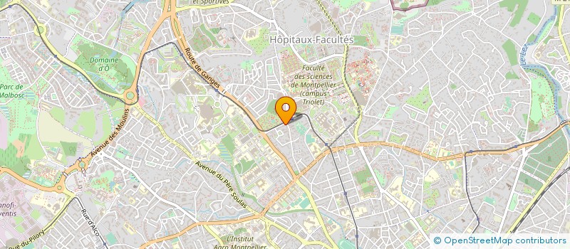 localisation de l'entreprise SBWASH  MONTPELLIER