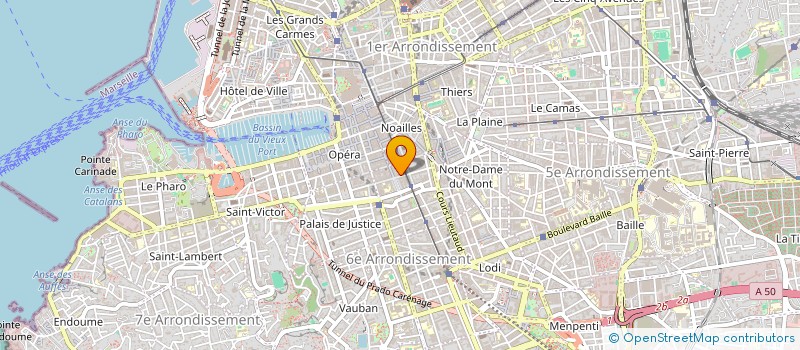 localisation de l'entreprise SBX à MARSEILLE