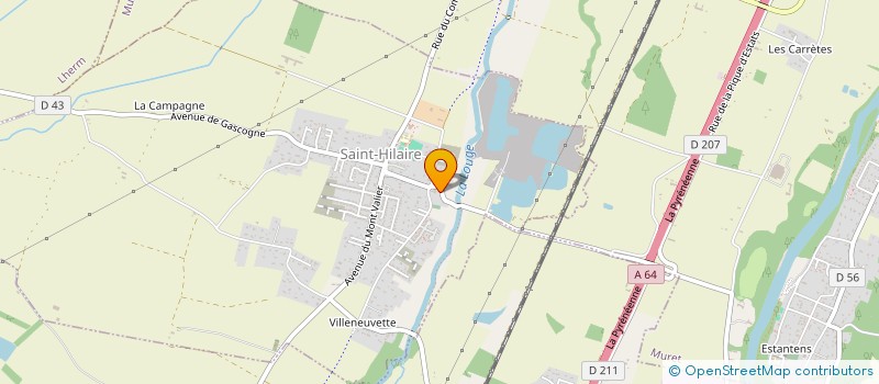 localisation de l'entreprise SBY CORPORATION  SAINT-HILAIRE