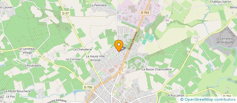 localisation de l'entreprise SBZ NETTOYAGE  VALLET