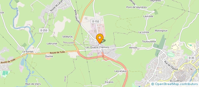 localisation de l'entreprise SC 15 à NAUCELLES
