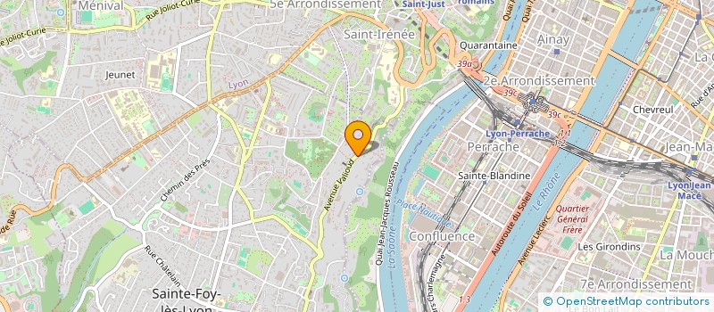 localisation de l'entreprise SC 1LIFE  SAINTE-FOY-LES-LYON