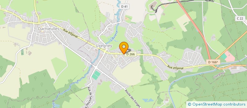 localisation de l'entreprise SC 2 M  UXEGNEY