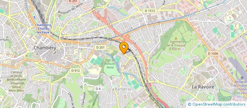 localisation de l'entreprise SC 2003  BARBERAZ