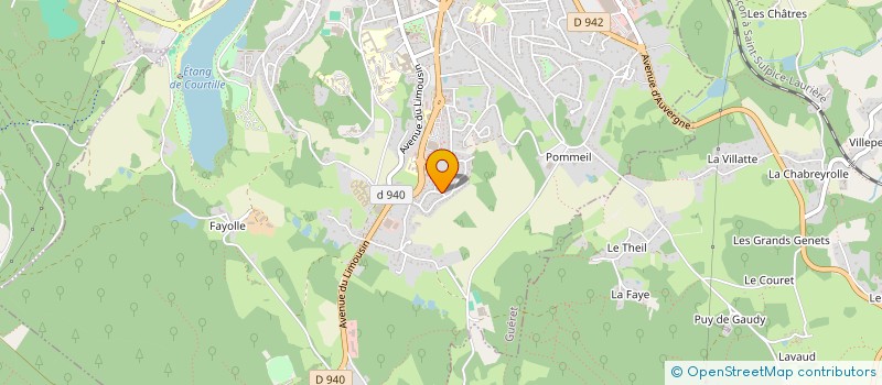 localisation de l'entreprise SC 23 à GUERET