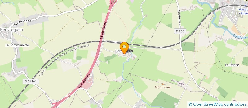 localisation de l'entreprise SC 2MPA  MARQUISE