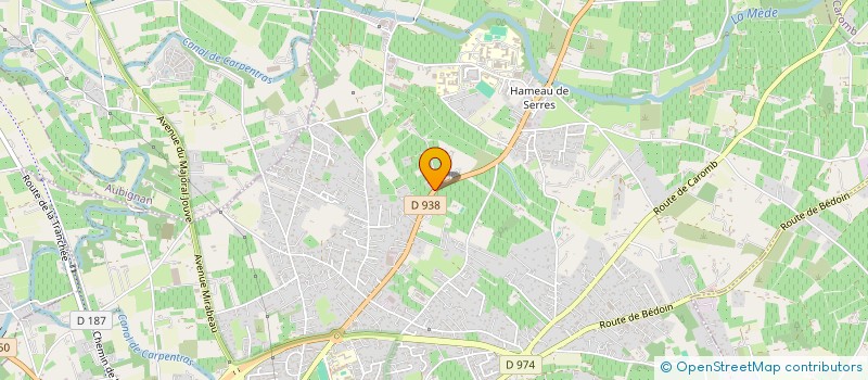 localisation de l'entreprise SC 2T  CARPENTRAS