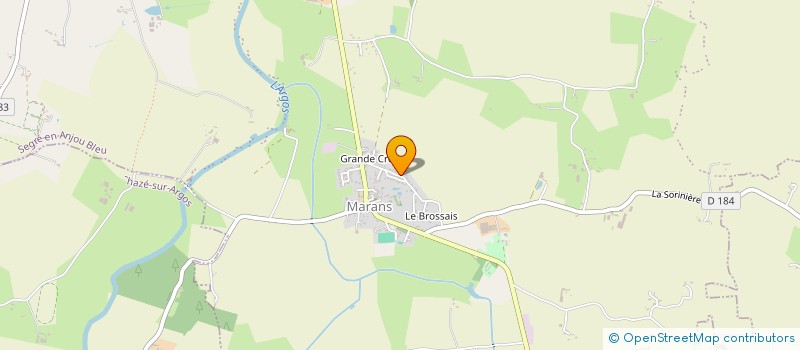 localisation de l'entreprise SC 3 INVEST à SEGRE-EN-ANJOU BLEU