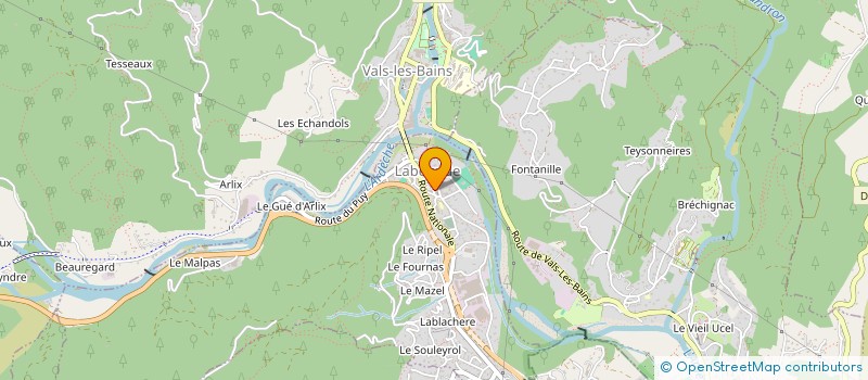 localisation de l'entreprise SC 304 LA MOTTE DU LEVANT  LABEGUDE