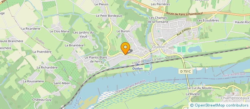 localisation de l'entreprise SC 319 INVEST  OUDON