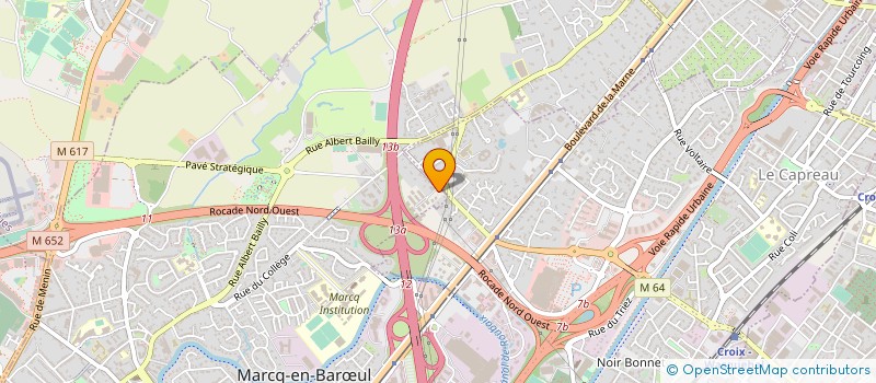 localisation de l'entreprise SC 3A INVEST à MARCQ-EN-BARŒUL