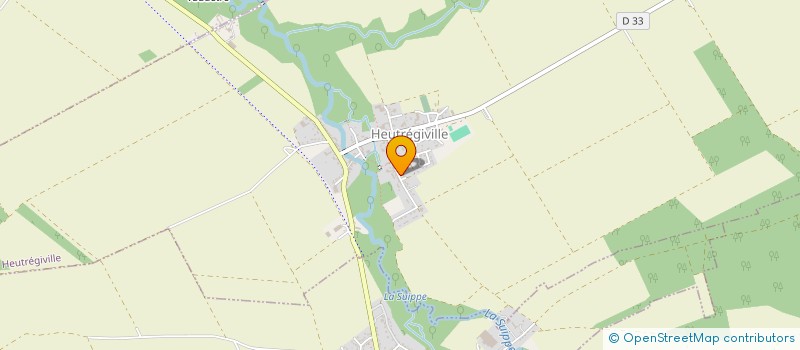 localisation de l'entreprise SC 3ADE  HEUTREGIVILLE