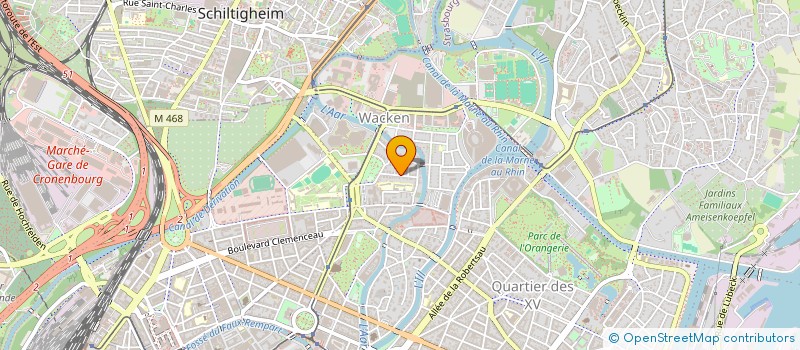 localisation de l'entreprise SC 3D  STRASBOURG