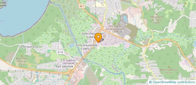 localisation de l'entreprise SC 3G INVEST  CAYENNE