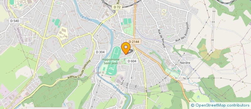localisation de l'entreprise SC 3M à MONTLUCON