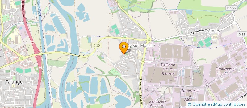 localisation de l'entreprise SC 4 AMX  AY-SUR-MOSELLE