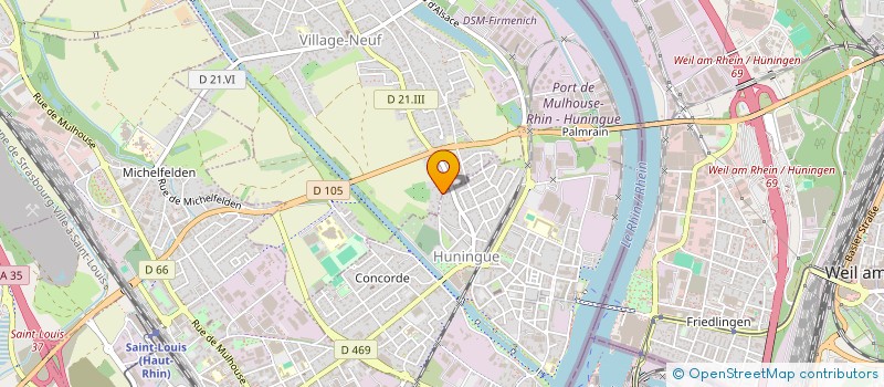 localisation de l'entreprise SC 4H  VILLAGE-NEUF