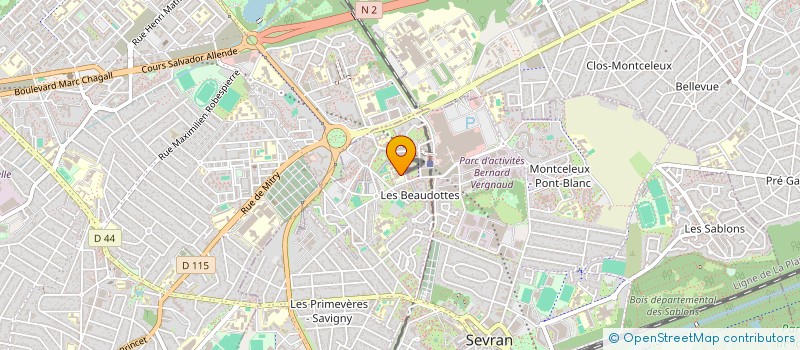 localisation de l'entreprise SC 5 DEVELOPPEMENT à SEVRAN