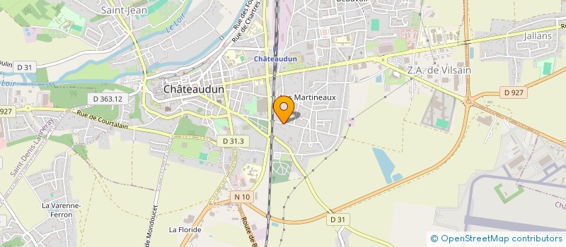 localisation de l'entreprise SC à CHATEAUDUN