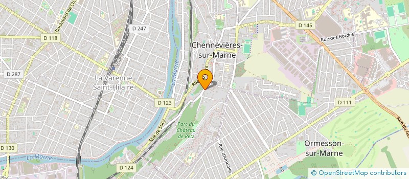 localisation de l'entreprise SC  CHENNEVIERES-SUR-MARNE