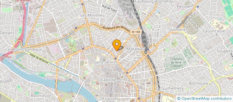 localisation de l'entreprise SC 5P à TOULOUSE