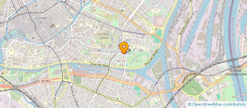 localisation de l'entreprise SC 6 à STRASBOURG