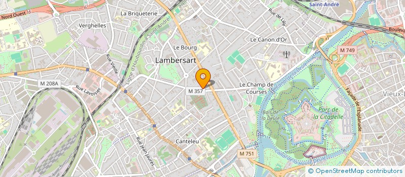 localisation de l'entreprise SC 7 ART à LAMBERSART