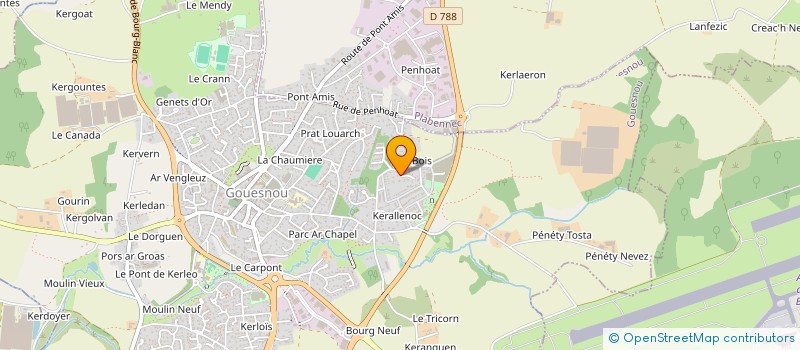 localisation de l'entreprise SC 79 BIS  GOUESNOU