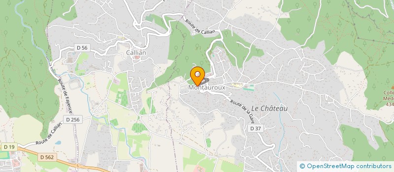 localisation de l'entreprise SC  MONTAUROUX