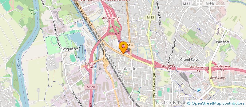 localisation de l'entreprise SC  TOULOUSE