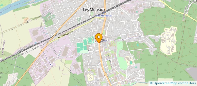 localisation de l'entreprise SC 94 RUE ARISTIDE BRIAND AUX MUREAUX à LES MUREAUX