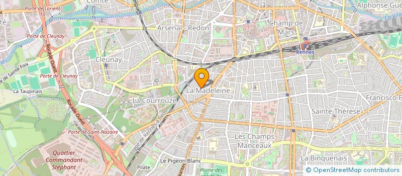 localisation de l'entreprise SC  RENNES