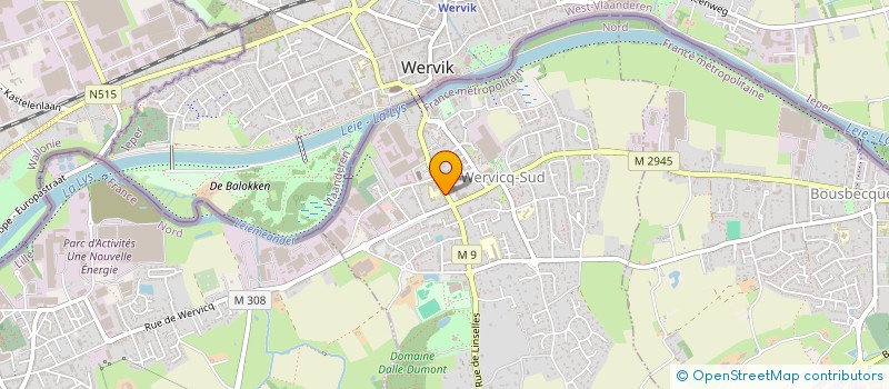 localisation de l'entreprise SC  WERVICQ-SUD