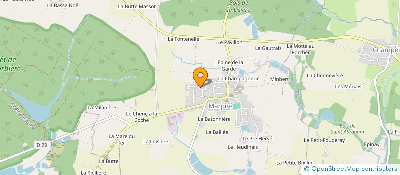 localisation de l'entreprise SC A.L.J.P.H.  MARPIRE