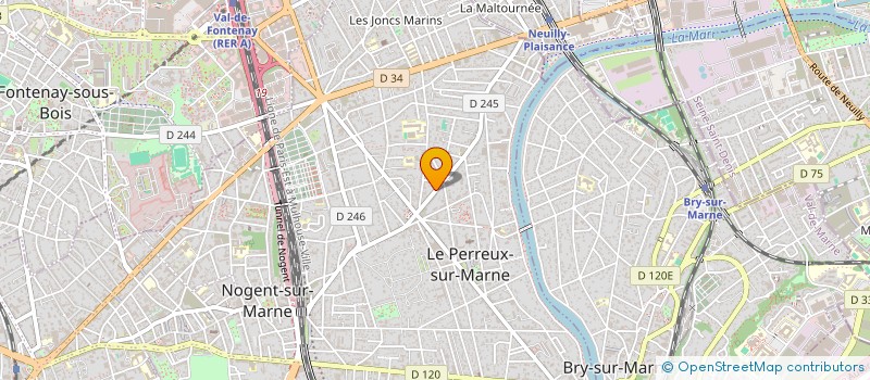 localisation de l'entreprise SC A TRINITA  LE PERREUX-SUR-MARNE