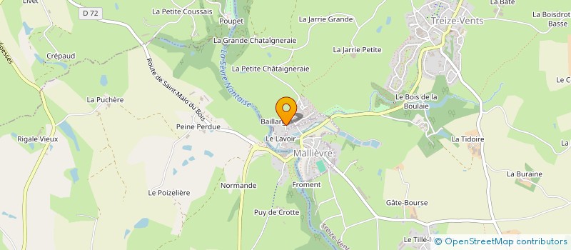 localisation de l'entreprise SC A2E  TREIZE-VENTS