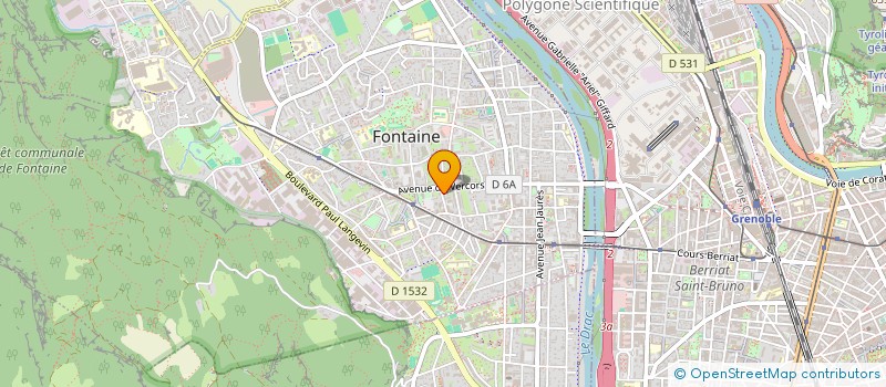 localisation de l'entreprise SC AB IMMOBILIER  FONTAINE