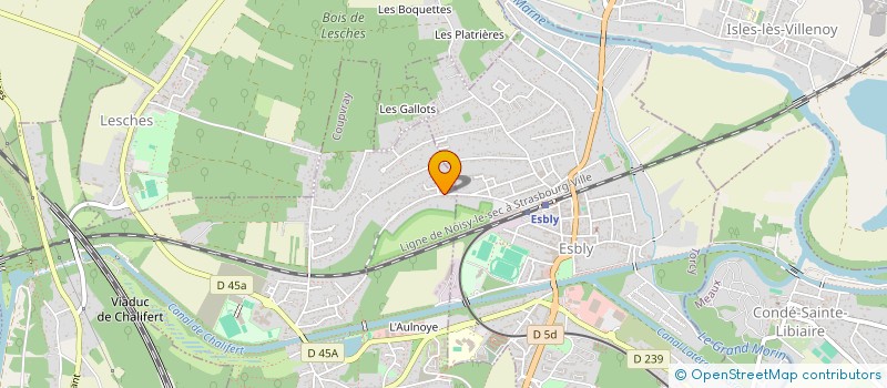 localisation de l'entreprise SC ABC2  COUPVRAY