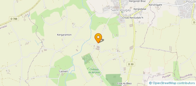 localisation de l'entreprise SC ABGRALL  SAINT-VOUGAY