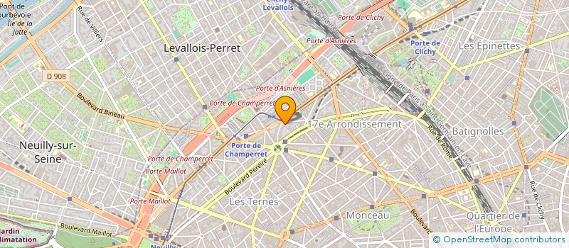 localisation de l'entreprise SC ABH  PARIS