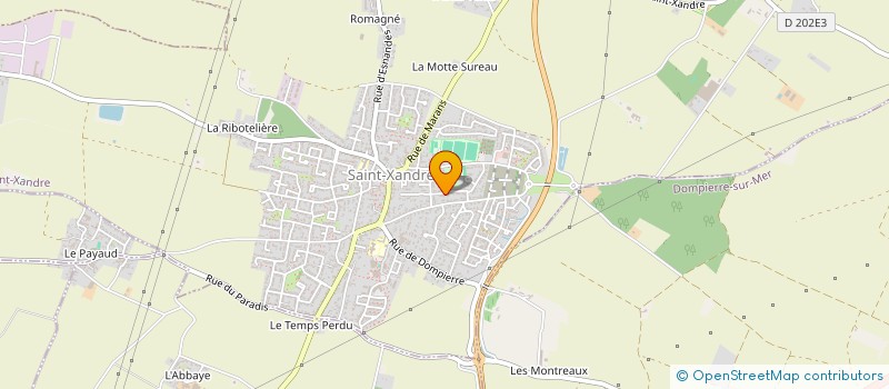 localisation de l'entreprise SC ABILY  SAINT-XANDRE