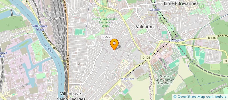 localisation de l'entreprise SC AD DEVELOPPEMENT à VALENTON