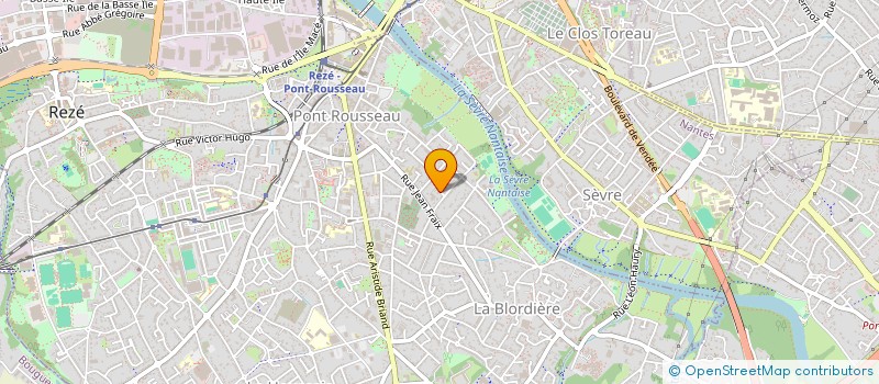 localisation de l'entreprise SC AE/DLEBON INVESTISSEMENT  REZE