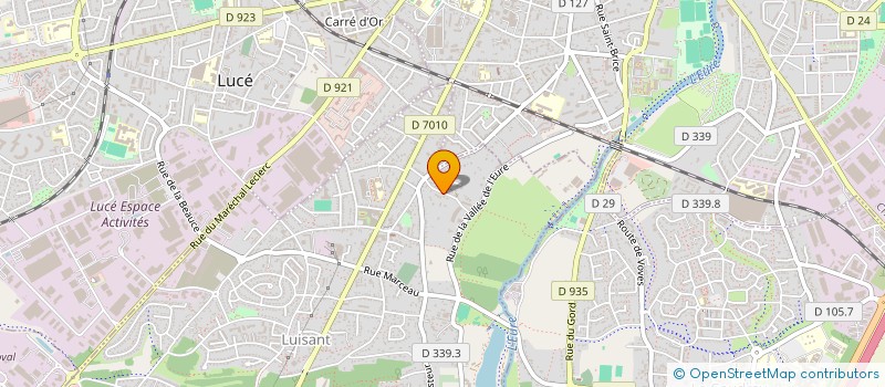 localisation de l'entreprise SC AEQUITAS TDF à LUISANT