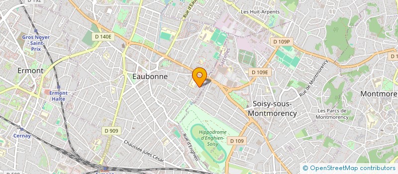 localisation de l'entreprise SC AGENCE  EAUBONNE