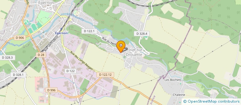 localisation de l'entreprise SC AGGBCF à DROUE-SUR-DROUETTE