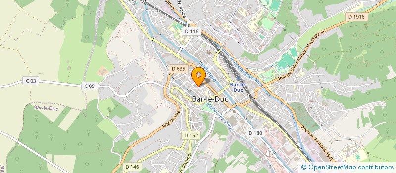 localisation de l'entreprise SC AGIMS  BAR-LE-DUC