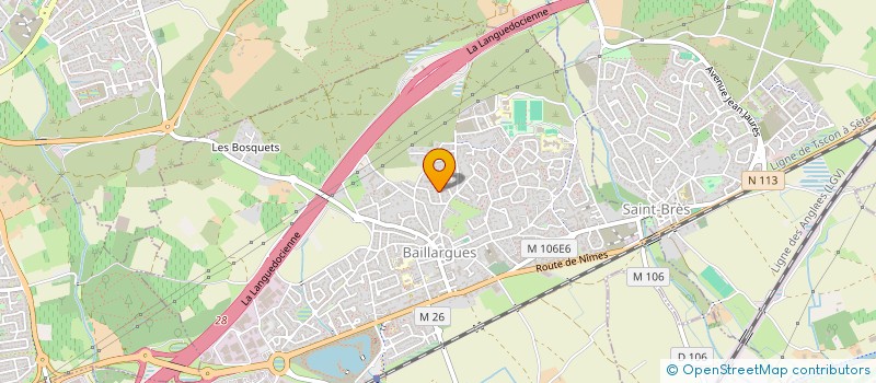 localisation de l'entreprise SC AGRICOLE DU DOMAINE VALMALLE  SAINT-BRES